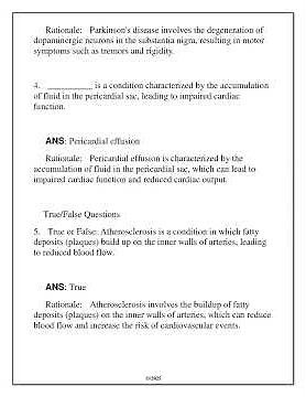 Wgu D236 Nurs 2508 Pathophysiology Oa Exam Review 2025 TEST BANK