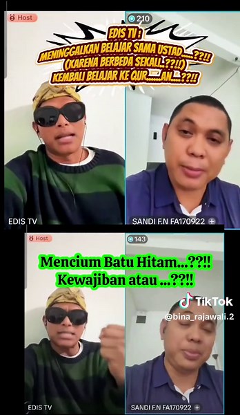 #Edis TV, Belajar sama Ustad