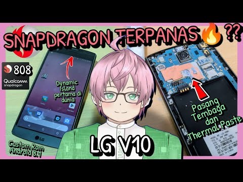 Mencoba Custom Rom LG V10 Snapdragon 808 si paling panas Dynamic Island pertama [vTuber Indonesia]