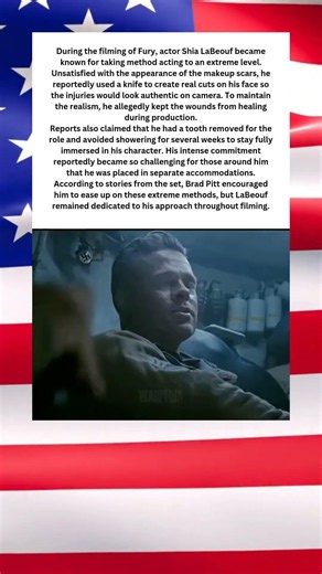 Shia LaBeouf’s Extreme Method Acting in Fury: The Shocking Truth Behind His Real Scars #shorts