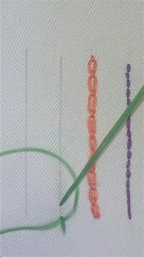 SIMPLE HAND EMBROIDERY DESIGN BEGINNERS STITCH #SHORT