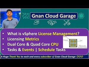 33. Unveiling vSphere License Management: Metrics, Core Licensing, Tasks & Events, Scheduled Tasks
