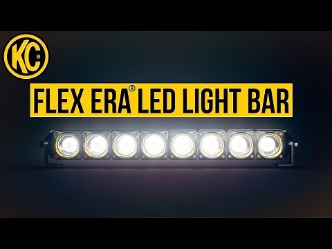 KC HiLiTES® FLEX ERA® LED Light Bar: Features Overview