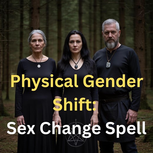 Physical Gender Shift: Sex Change Spell - Etsy