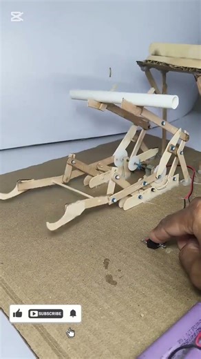 Homemade robotic arm #DIY# homemade toys#minecraft