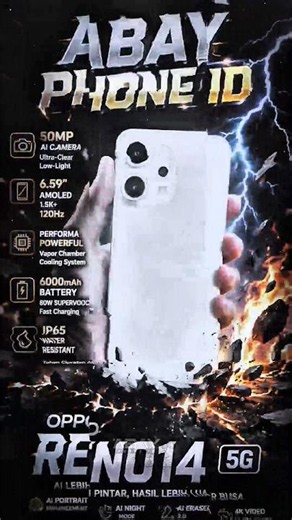 🔥 OPPO Reno14 5G – Elegan, Kencang, dan Pintar dengan Teknologi AI! 🔥