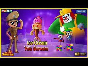 Ice Cream You Scream | Little Singham vs JJ’s Cold-Cream Monster | Pogo TV | Kids Cartoon