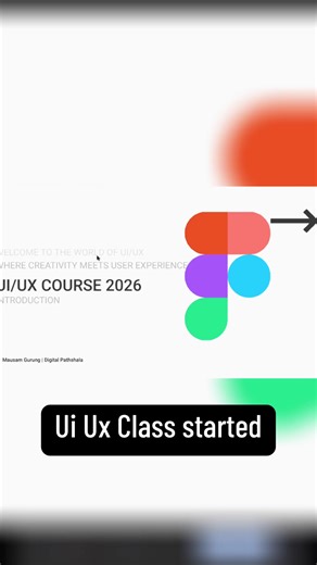 UI/UX Journey Begins Yesterday, a new batch of UI/UX Design with Figma started at Digital Pathshala. Thank you to all the students who showed up to learn, create, and start their design journey. 🔥 Lifetime Learning Offer (One Time Payment) Rs. 2499 Only 🔗 https://www.digitalpathshalanepal.com/courses/lifetime-access-at-2499 📲 WhatsApp: 9816366094 And yes… new course launching this Chaitra. Stay tuned. 🌐 www.digitalpathshalanepal.com