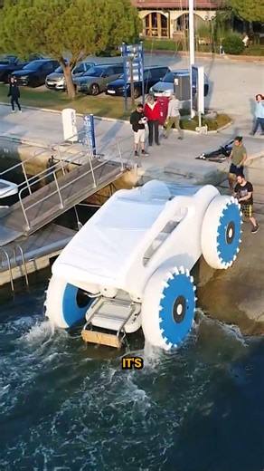 Amazing inflatable amphibious vehicle: Land, water & beyond!