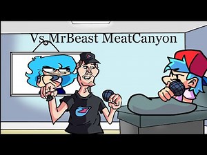 Vs Meat Canyon MrBeast Canyon High Effort Remake Friday Night Funkin (Fnf mod)