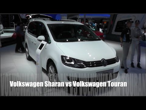Volkswagen Sharan 2015 vs Volkswagen Touran 2015