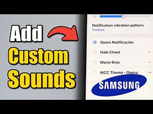 How to Add Custom Notification Sound on Samsung Phone (Best Tutorial)