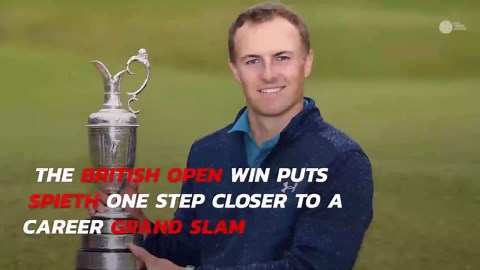 Jordan Spieth rallies to win first British Open
