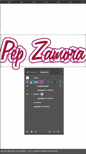CONTORNO DE LETRAS EN ILLUSTRATOR | HERRAMIENTA BUSCATRAZOS
