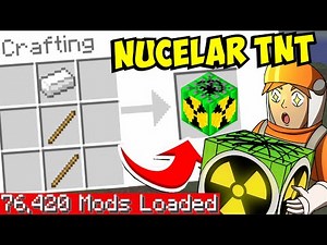 2.0 Largest Minecraft Modpack but EVERY crafting recipe is RANDOM