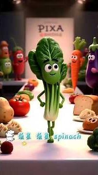 Animated Vegetables Song for Kids 🍅🥕 | Learn Veggies with Fun Music #kidsvegetables