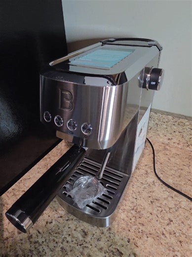 Replace broken coffee pot? ❌️ Get new espresso machine? ✅️ I ditched my Nespresso and coffee maker for a @Casabrews Coffee Machine 3700. I feel like this model was a good, budget-friendly option for espresso machine novices like myself. 🙂‍↕️ And did I mention it was on sale?! I still will enjoy my drip coffee, of course. I decided to get a pour over contraption, which will save on counter space, and I'll be donating my old Nespresso machine and coffee maker. I'll update yall once I get some bea