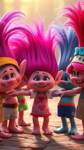 What happens when trolls dance at midnight😳🤔#shorts #ytshorts #trending #viral #ai