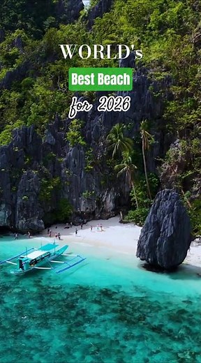 World's Best Beach for 2026 | Entalula Beach, El Nido, Palawan 🏝️