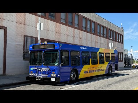 Riding PANYNJ new flyer D40LF 600.
