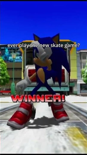 Have you played the new Skate game? #gaming #sega #sonic #sonicthehedgehog #comedy #sonicadventure2