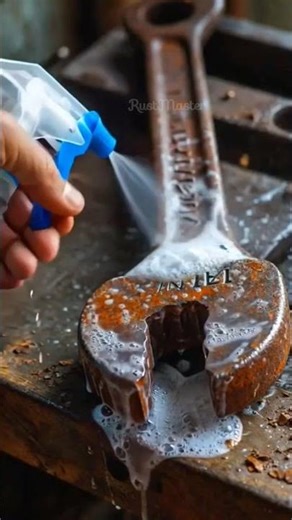 Bringing Dead Metal Back to Life! 🧟‍♂️#Satisfying #ASMR #Transformation #Cleaning #RustMaster #short