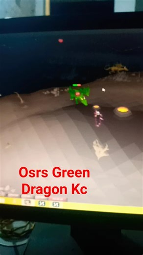 Old School Runescape Killing Green Dragon #gaming #oldschoolgaming #viral #osrs
