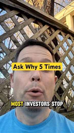 Ask “Why” Five Times