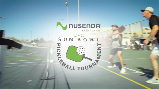 The Nusenda Credit Union Sun Bowl Pickleball Tournament is BACK! Play in one of El Paso's premier tournaments of the spring 🔥 📱💻 Register at pickleballtournaments.com (Deadline: March 6th) 📆 March 20-22, 2026 📍 Eastwood High School (2430 McRae Blvd, El Paso, TX 79925) Events (with various skill divisions and age groups): - NEW Men's and Women's Singles - Men's and Women's Doubles (NEW 60 to 69, 70 & above) - Mixed Doubles (NEW 60 to 69, 70 & above) - Hybrid Wheelchair (Any combination) #Ton