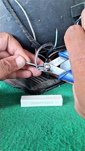 soft start instalation with resistor. #tutorial #electronics