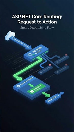 How an HTTP request flows inside .NET Core