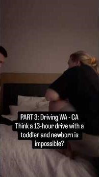 PART 3: 13-hr drive from WA → CA COMPLETE.