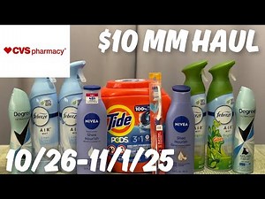 CVS Haul - 10/26-11/1/25 - All Digital Deals - CVS Couponing This Week