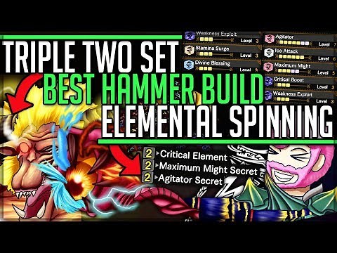 Ultimate Elemental Hammer Build - Triple Two Set - Monster Hunter World Iceborne! (Raging/Furious)