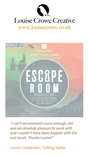 Dragon illustration for game packaging. Loved this project. Who doesn’t love drawing dragons! #louisecrowe #escaperoom #illustration #artist #theme