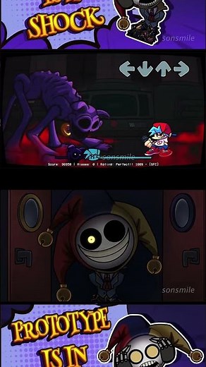 Epic FNF Showdown: Prototype & Catnap in Poppy Playtime Chapter 5 Mod! #fnf #fnfandroidport #fnfm...