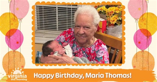 Happy 106th Birthday, Maria Thomas!