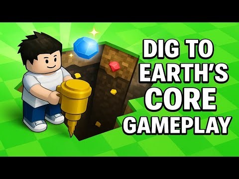 Dig To Earth’s Core Gameplay Walkthrough | Mobile Drilling Adventure