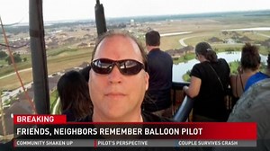 Neighbors remember hot air balloon pilot Alfred "Skip" Nichols