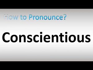 Conscientious Pronunciation