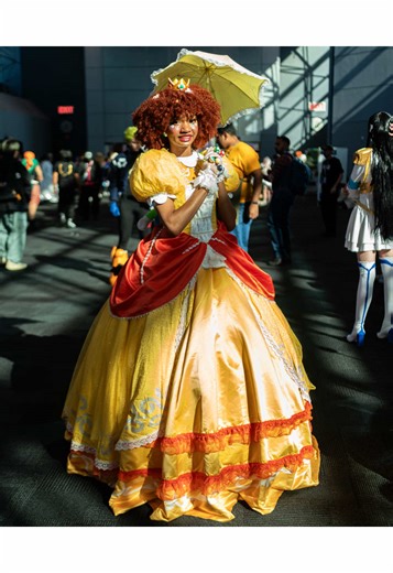 Princess Daisy Cosplay at Anime NYC 2023