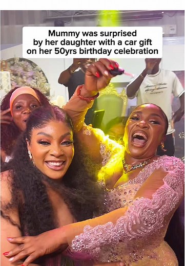 Daughter's Heartwarming Car Gift for Mum's 50th Birthday