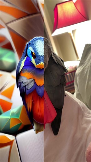 Einstein Pokemon #pokemon #bestpokemon #parrotpreening #birdvideos #einsteinparrot #parrots #africangreyparrots #parrotsoftiktok