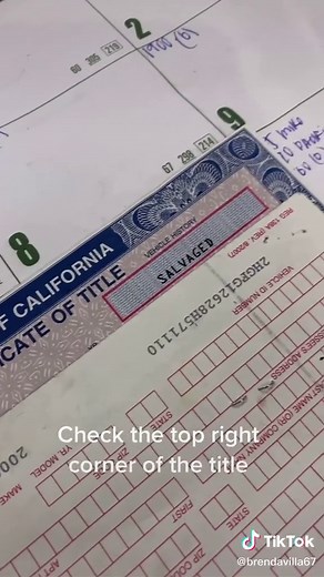 Understanding Vehicle Titles in California DMV