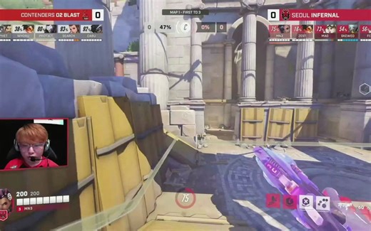 守望先锋联赛东部 7.22 烈火-O2