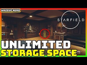 Starfield - How to Have Infinite Storage and Stop Running Out of Oxygen