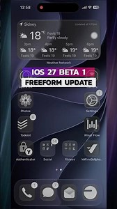 Freeform Update: iOS 27 Beta 1