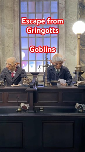Wait… Are Those Goblins?! Gringotts Queue at Universal Orlando #universalparks #themepark #shorts