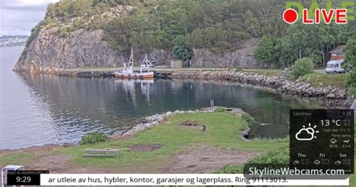 【LIVE】 实况摄像头 戴尔 - 挪威 | SkylineWebcams