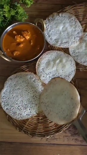 Vanita | Indian Recipes | Garden Stories on Instagram: "Kappa Rotti - a true Mangalorean gem. It is made without oil and without fermentation. Serve it with chutney, curry, tea — or enjoy it just as is! Recipe 1 cup of raw rice ½ cup freshly grated coconut 2 to 3 tbsp cooked rice salt to taste Instructions Wash and soak rice overnight or for 3 to 4 hours. Drain the water and transfer soaked rice to a mixer jar. Add freshly grated coconut, cooked rice, and little water .Blend to a fine paste. Add